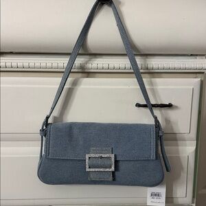 denim cute purse